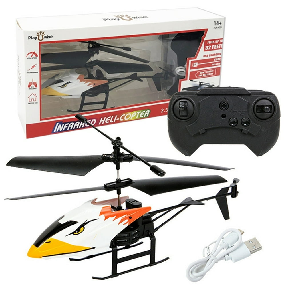 AMERTEER RC Helicopter Remote Control Airplane with LED Lights