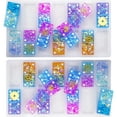 thumbnail image 1 of AMERTEER Silicone Resin Molds Domino, Domino Double Six Epoxy Resin Casting Game Mold, Epoxy Resin Molds for Personalized Dominoes, Domino Games 2Pcs 14 Cavity, 1 of 8