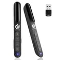 thumbnail image 1 of AMERTEER Wireless Presenter, RF 2.4GHz Powerpoint PPT Clicker Presentation Slides Remote Control Laser Pointer Flip Pen for Meeting,Teaching,Speech, 1 of 7