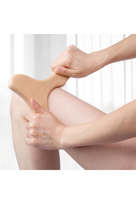 Wooden Gua Sha Tools Wood Therapy Massage Tool Lymphatic Drainage Massage Tools for -Cellulite Muscle Release