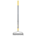 thumbnail image 1 of AMES 16 Tine Welded Bow Rake with Cushion End Grip on Fiberglass Handles (760-2811500), 1 of 2