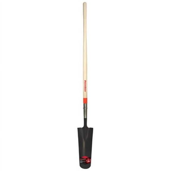 AMES COMPANIES Drain Spade, Closed Back, Wood Handle, 16-In. 47117