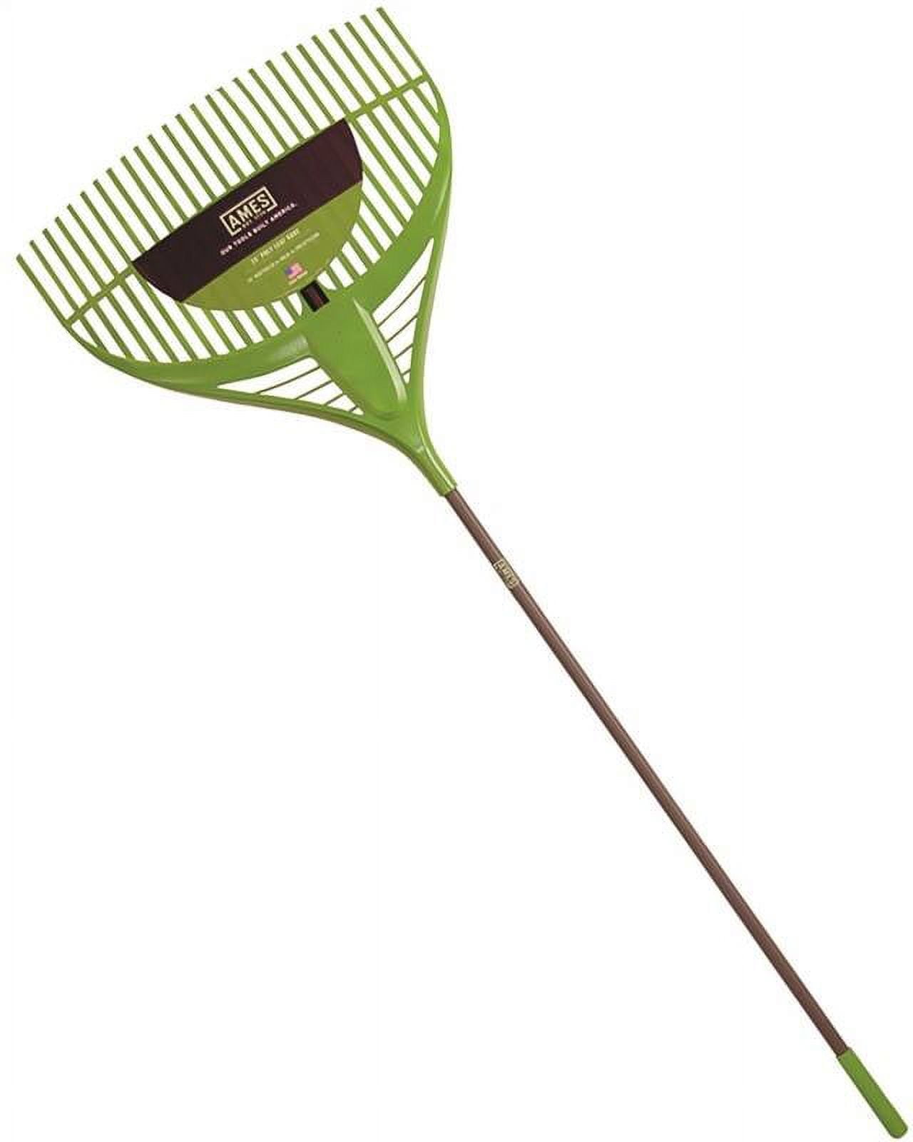 AMES Collector Series 2915806 Leaf Rake, Poly Tine, 26Tine, Steel
