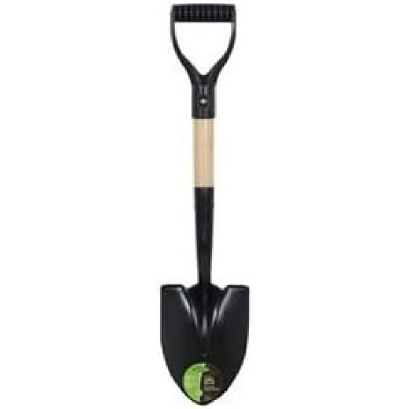 AMES Companies, The 163118800 Thumb D-Handle Round Point Mini Shovel, Green
