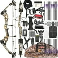 thumbnail image 1 of AMEYXGS Archery 30-55 Lb Composite Bow Set Outdoor Hunting And Target Practice Adult Bow Set - Complete Set, Ready to Use Archery Equipment, Righthanded Bow, Reinforced Limbs, Highperformance Bow, 1 of 6