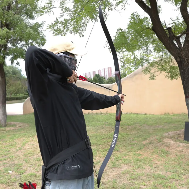 AMEYXGS Archery 50LBS Recurve Bow Arrow kit – Traditional Style Archery Bow