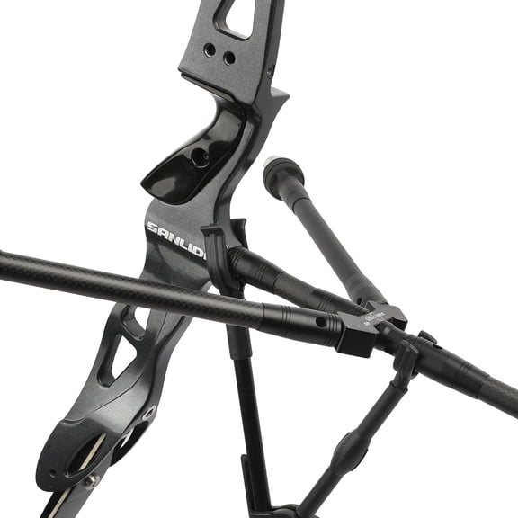 AMEYXGS Archery Bow Stabilizer Set 4/5/10/12/28/30 inch 3k Carbon Bow Balance Bar with Stabilizer Rubber and Weights for Recurse Bow and Compound Bow