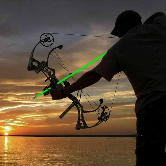 AMEYXGS Archery Bowfishing Hunting Arrow 32inch with Broadheads and Safty Slides for Compound Bow Recurve Bow( 6 Pack )