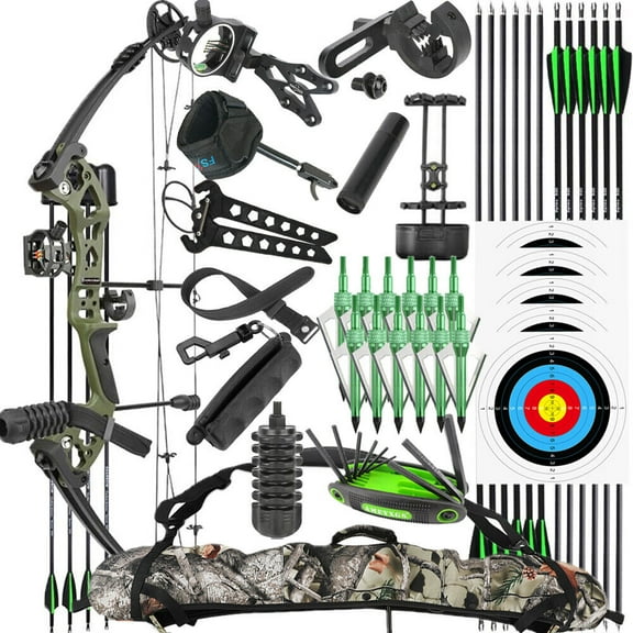 AMEYXGS Archery Compound Bow Arrow Kit for Outdoor Hunting Bow