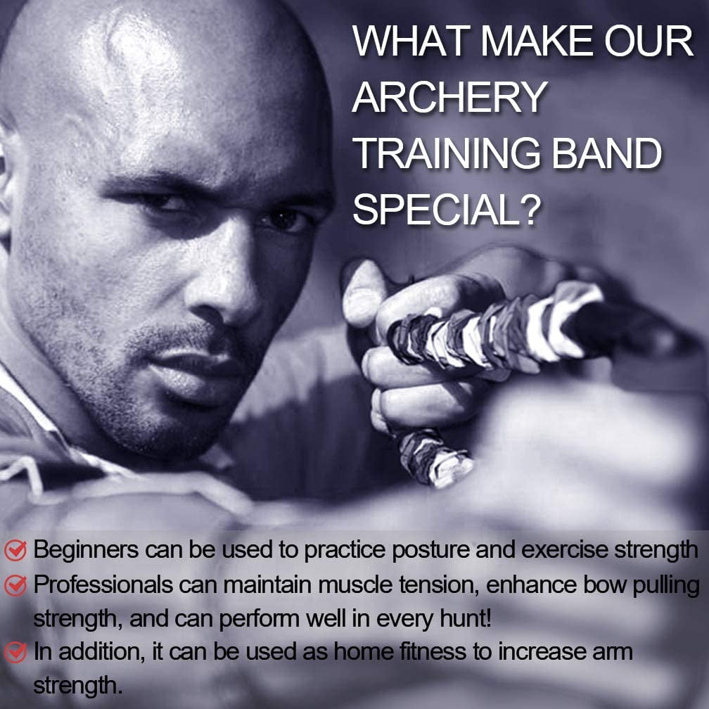 AMEYXGS Archery Compound Bow Trainer Draw Aid Strength for Adult