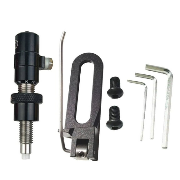 AMEYXGS Archery Magnetic Arrow Rest and Cushion Plunger Set Pressure Button Metal Arrow Rest Right Hand for Recurve Bow