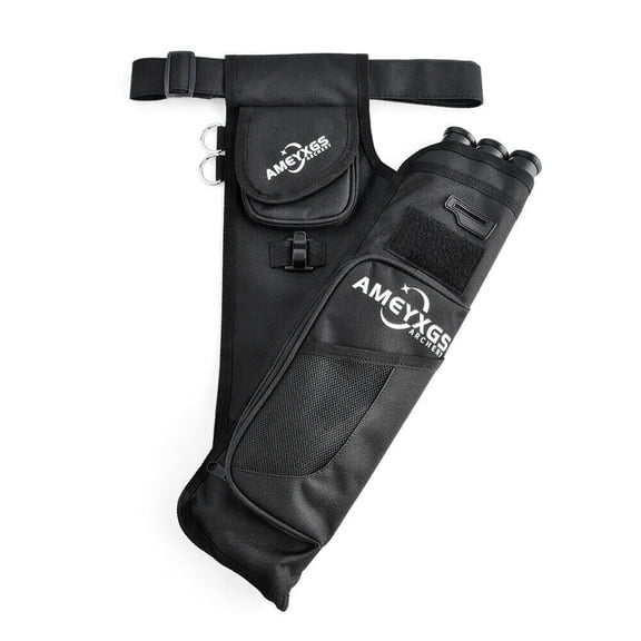 AMEYXGS Archery Pot Bag 3-tube Bracket Protection Bag Waist Protection Shell Back Hunting Shot