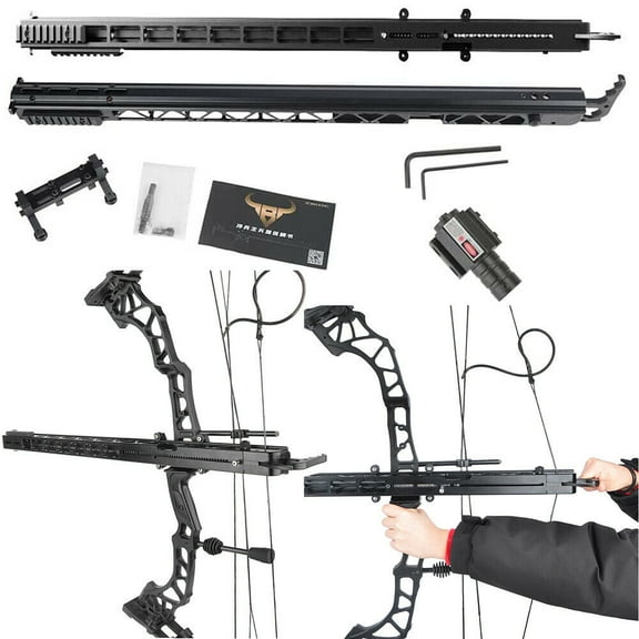AMEYXGS Archery Rapid Bow Shooter Steel Ball Launcher Compound Recurve Bow Hunting Shoot