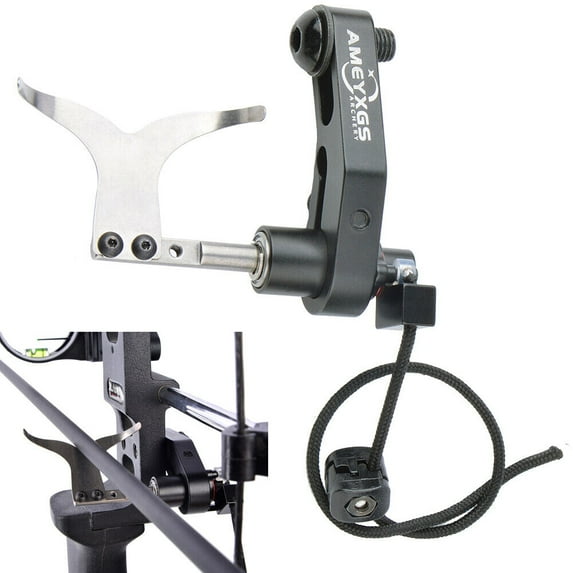 AMEYXGS Archery Short Axis Compound Bow Arrow Rest Drop Away Steel Ball Hunting Target