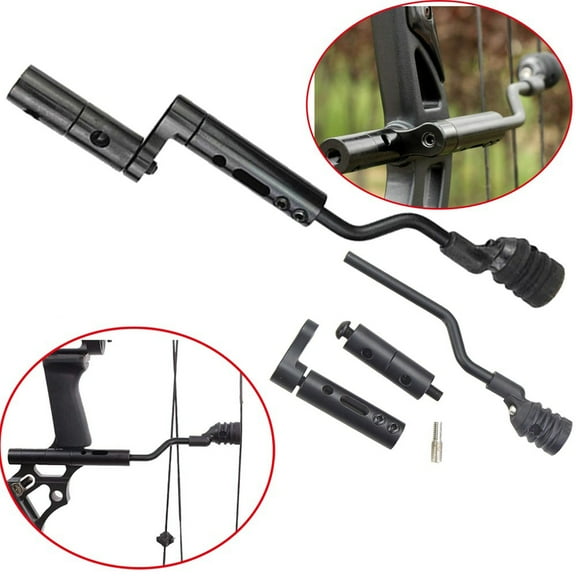 AMEYXGS CompoundBow String Stabilizer Stop Vibration Suppressor Silencer Archery Hunting