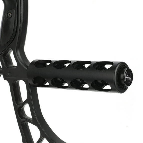 AMEYXGS(black)Archery Dampener 6" Compound Bow Stabilizer Balance Bar Rod