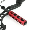 thumbnail image 1 of AMEYXGSred)Archery Dampener 6" Compound Bow Stabilizer Balance Bar Rod, 1 of 4