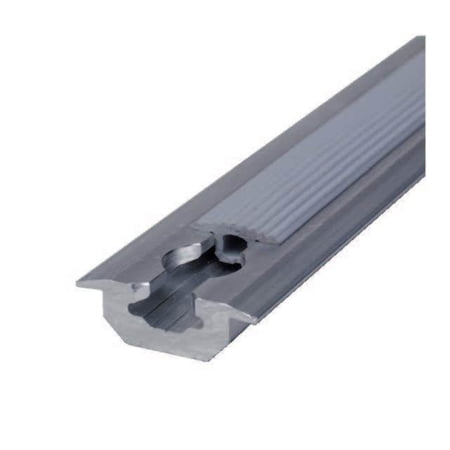 AMF-Bruns Rubber 1" x 0.5" x 0.25" Weather Stripping Transit Vehicles Floor Black