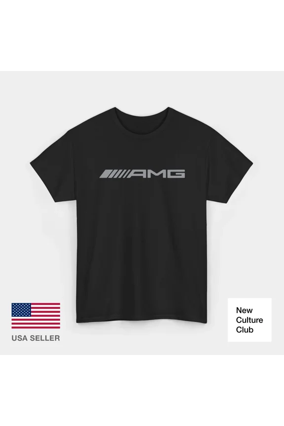 AMG Luxury Performance Automobile Racing Exotic Car Merch Heavy Cotton Tee