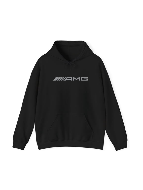 AMG Luxury Racing Hoodie Sweatshirt Pocket Automotive Motorsport Many Colors - Black / L