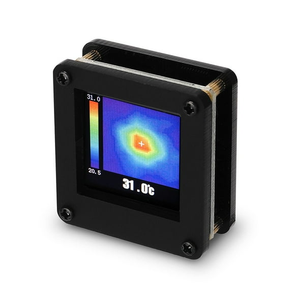 AMG8833 Infrared Thermal Imaging Camera Module, 8x8 Array Temperature Sensor for Electronics Inspection, USB 5V Powered, 7m Detection Range,Compact PCB, for Industrial Testing