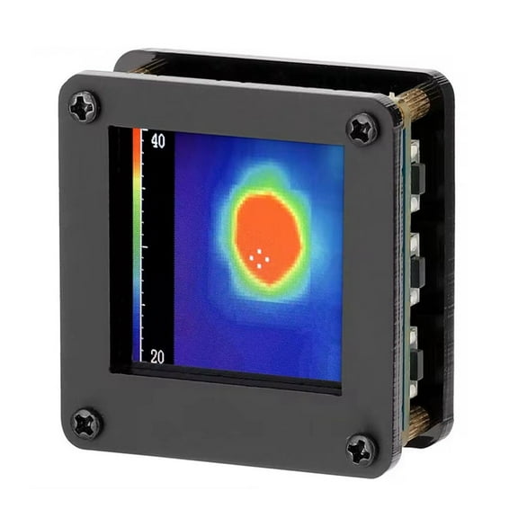 AMG8833 Professional IR 8x8 Infrared Thermal Imager Array Temperature Sensor 7M Farthest Detection Distance with Housing,1 x Thermal imager,As Shown