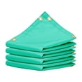 thumbnail image 1 of AMGO 4' x 28' Turquoise Custom Size Waterproof Shade Cloth with Grommets - 90% Sunblock, Durable Mesh Fabric Tarp for Dog Kennel Cover, Fence Privacy Screen, Greenhouse, Coop & Pet Playpen, 1 of 7