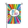 thumbnail image 1 of AMHNF Be Kind Rainbow Garden Flag For Home Outdoor Garden Yard Decor 12x18 inch, 1 of 5