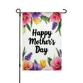 thumbnail image 1 of AMHNF Happy Mother's Day Garden Flag, Linen, for Mother's Day Spring Summer Home Outdoor Garden Yard Door Decor 12x18 inch, 1 of 5