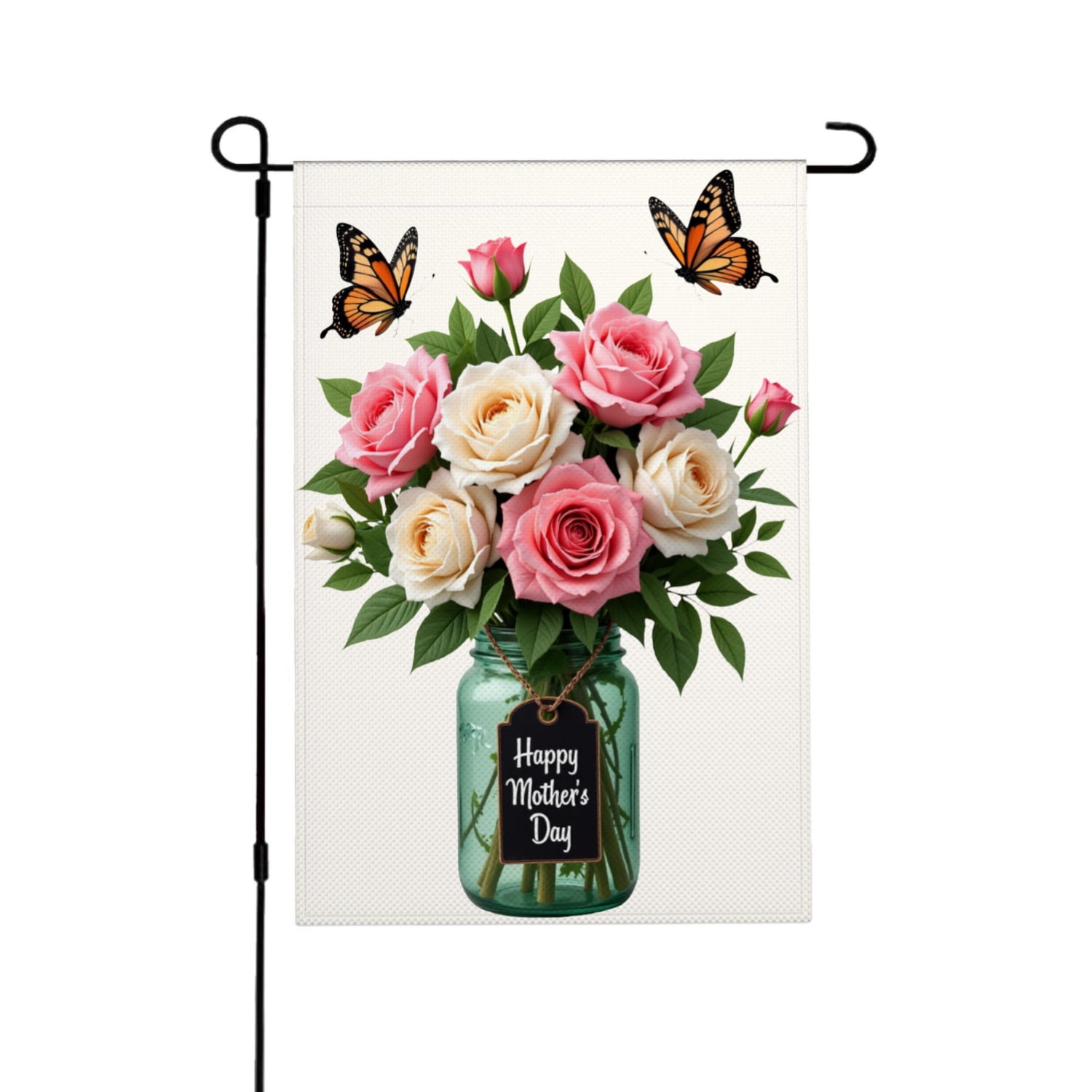 Happy Mother's Day Stickers 240-Pack - 2 Inch Floral Gift Tags For Cards, Presents, Bags & Decorations