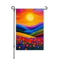 thumbnail image 1 of AMHNF Linen Garden Flag for Spring Summer Home Outdoor Garden Yard Door Decor 12x18 inch, 1 of 5