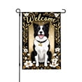 thumbnail image 1 of AMHNF Welcome Border Collie Dog Garden Flag For Home Outdoor Garden Yard Decor 12x18 inch, 1 of 5