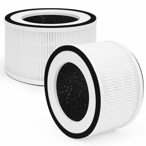 AMI PARTS Allo True HEPA Air Purifier Filter Replacement Compatible with MOOKA Allo and Hon-ati Air Purifier,2 Packs