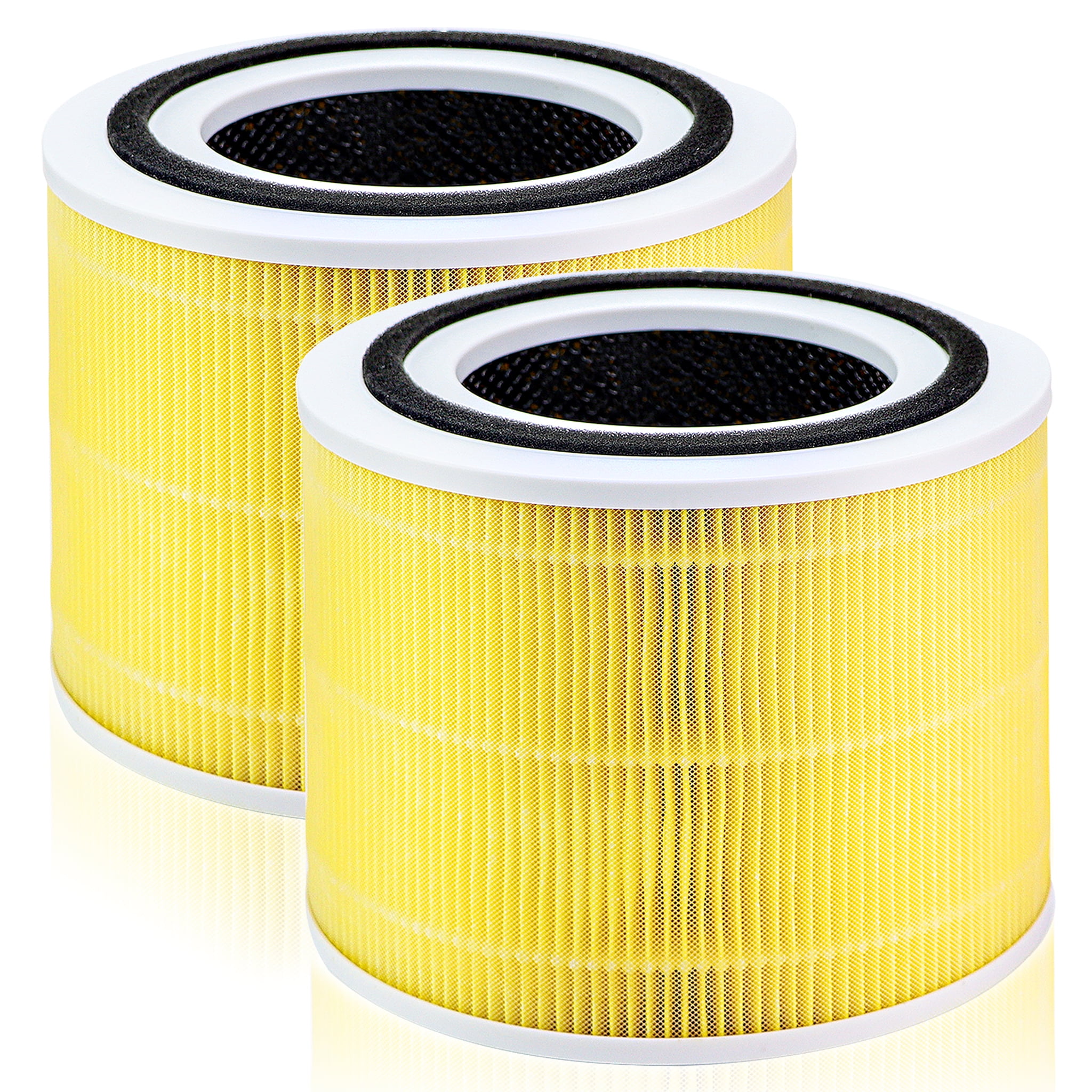 AMI PARTS Core 300 Replacement Pet Filter Care True HEPA for Core 300 300-RF-PA, Yellow