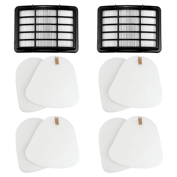 AMI PARTS Foam Felt & HEPA Filters for Shark Vacuum Filter Cleaner Navigator Lift Away NV350 - 370 XFF350
