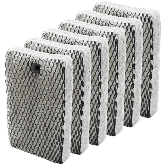AMI PARTS HWF100 Humidifier Filter Replacement for Holmes E HWF100-UC3 HWF100CS, 6-Pack
