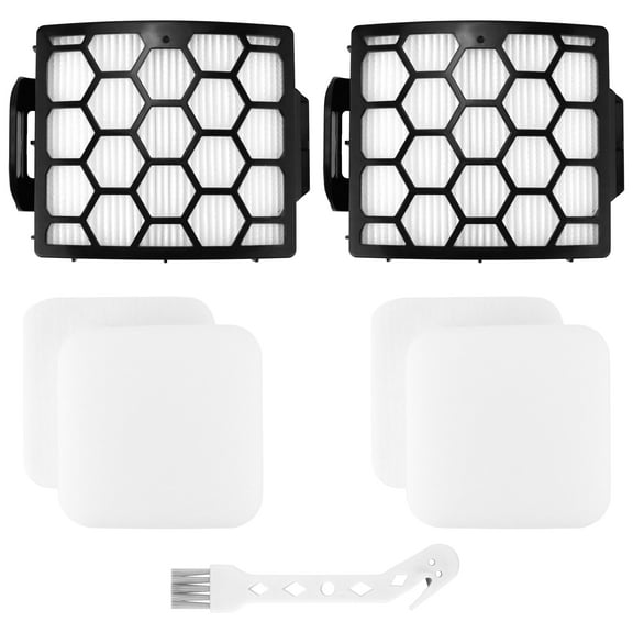 AMI PARTS LA502 LA300 Filters Replacement for Shark Lift-Away PowerFins LA502, LA500 Rotator Navigator Vacuum LA322, LA301, LA300, LA401