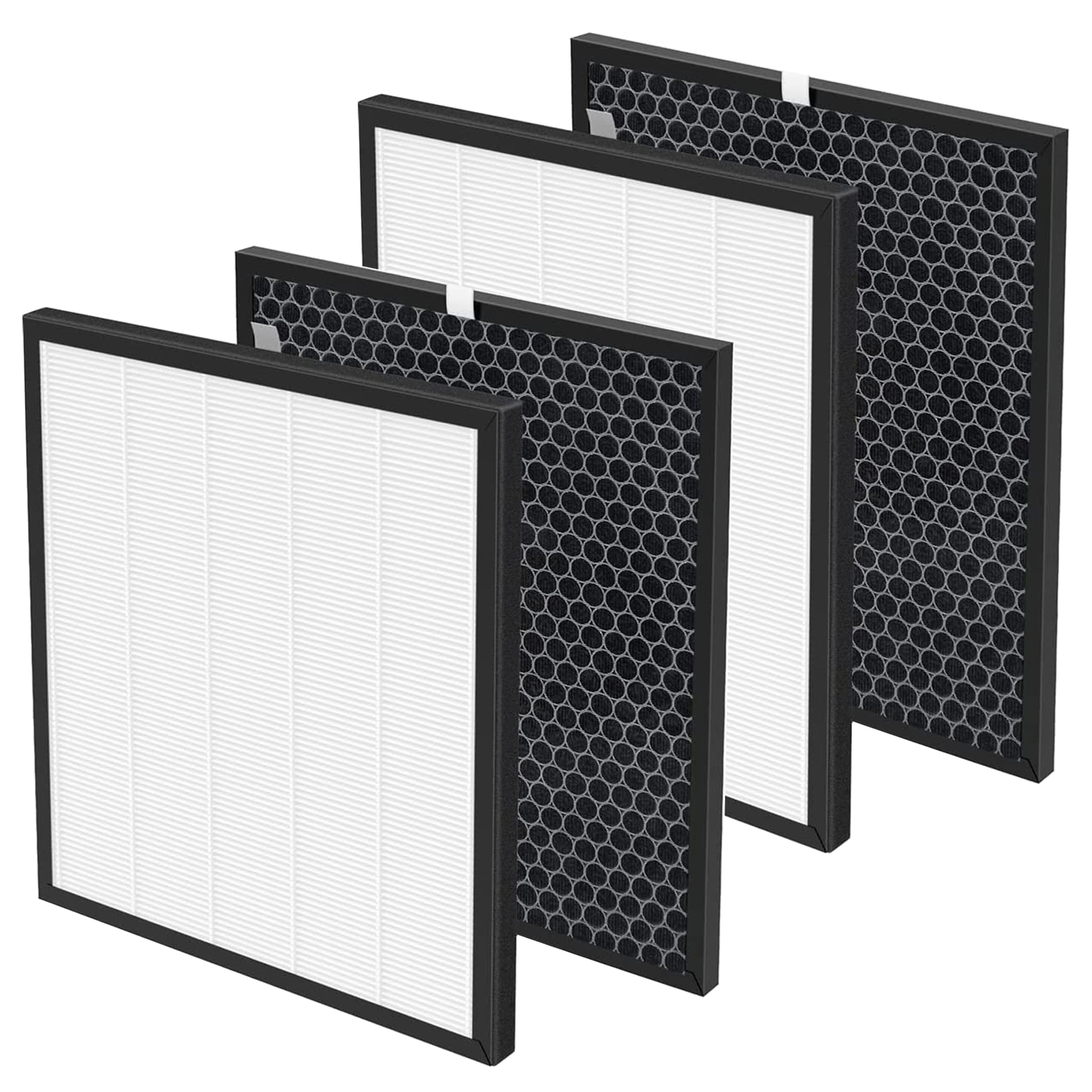 AMI PARTS LV-PUR131 True HEPA Replacement Filter and Activated Carbon Filter Compatible with Levoit LV-PUR131, LV-PUR131S Air Purifier