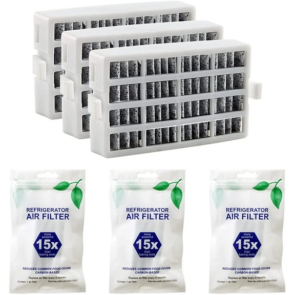 AMI PARTS W10311524 Refrigerator Air Filter Replacement for W10311524 AIR1, Fresh Flow Fridge Air Filter