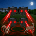 thumbnail image 1 of AMIAEDU Solar Animal Repellent,Nocturnal Animal Deterrent Device with Flashing Lights-Chase Away Raccoon,Coyote,Deer,Fox,Cat,Outdoor Pest Control for Garden,​Chicken Coop & Farm, 4Packs, 1 of 8