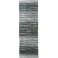 thumbnail image 1 of AMIDA Runner Rug for Hallway Washable Non Skid 2.3'x8.9' Grey Charcoal - Contemporary Abstract Stripe - Non Shedding - Dog Friendly Easy Care - Kitchen Runner Indoor Floor, 1 of 11