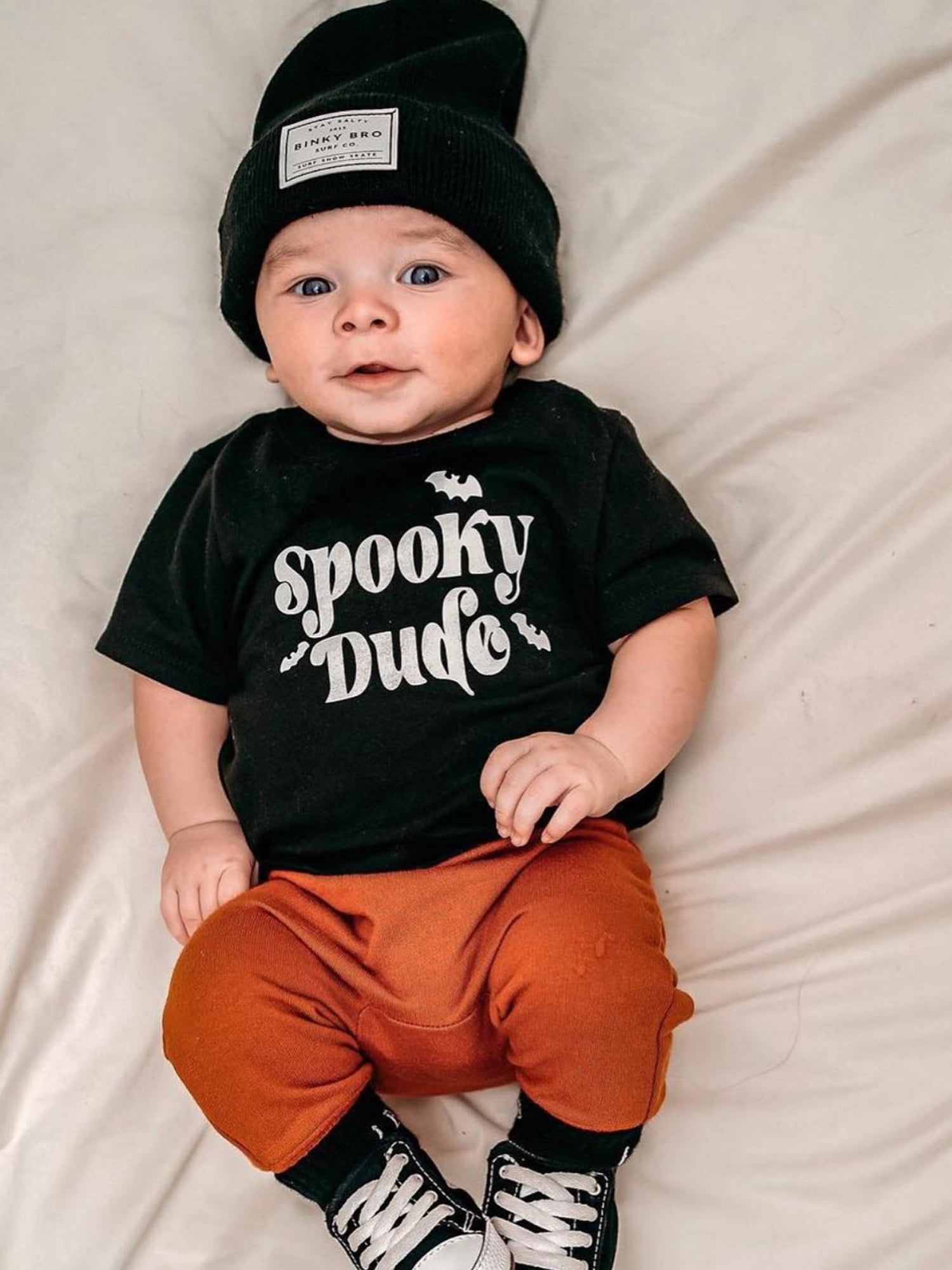 AMILIEe Toddler Baby Boy Halloween Outfits Sweatshirt Pullover