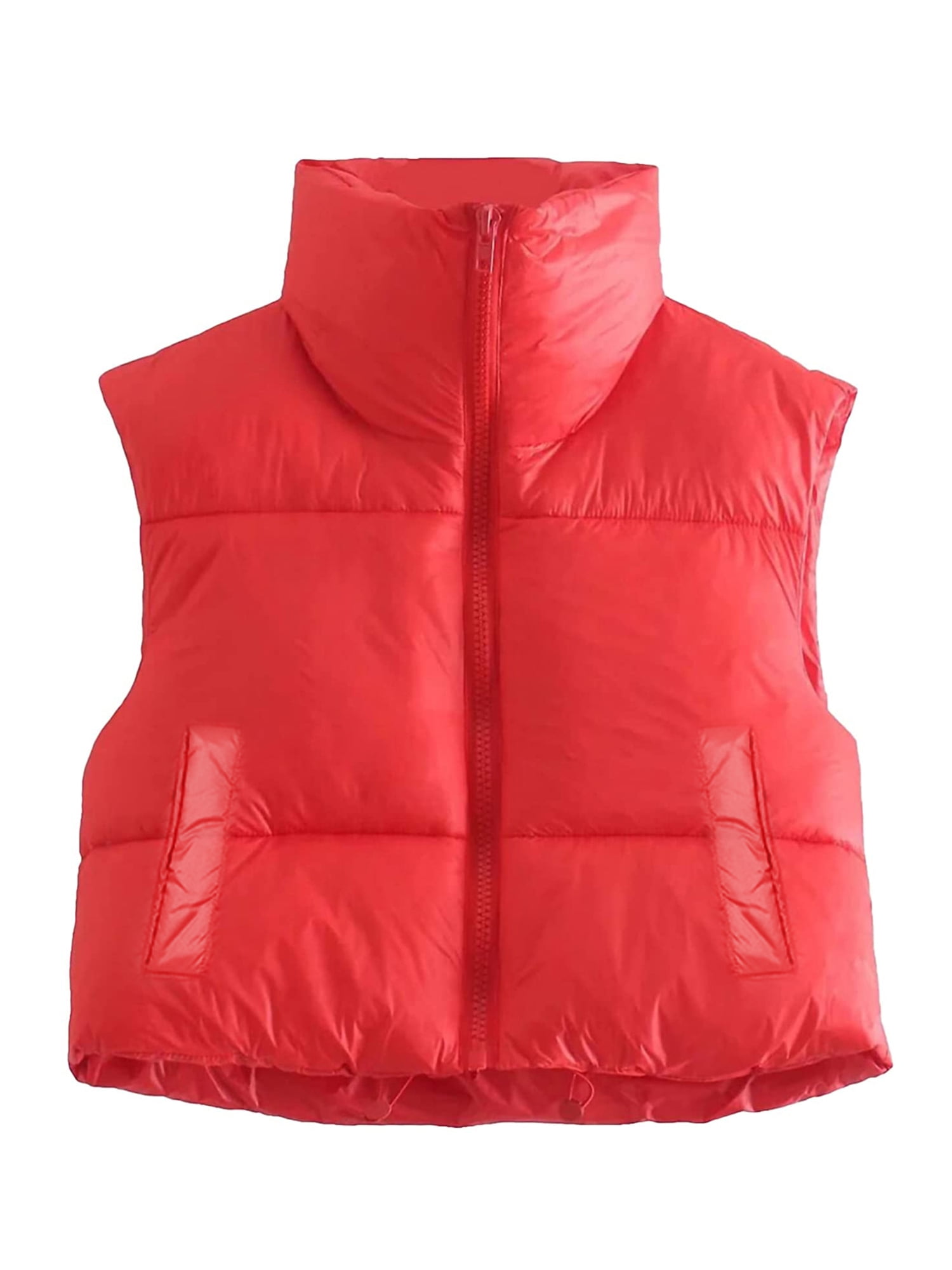 Retro puffer shop vest