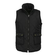 AMILIEe Womens Puffer Padded Vest Jacket Gilet Ladies Sleeveless Coat Snowsuit Jacket