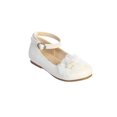 thumbnail image 1 of AMINA – Girls Flats with 3D Flower & Ankle Strap, 1 of 1