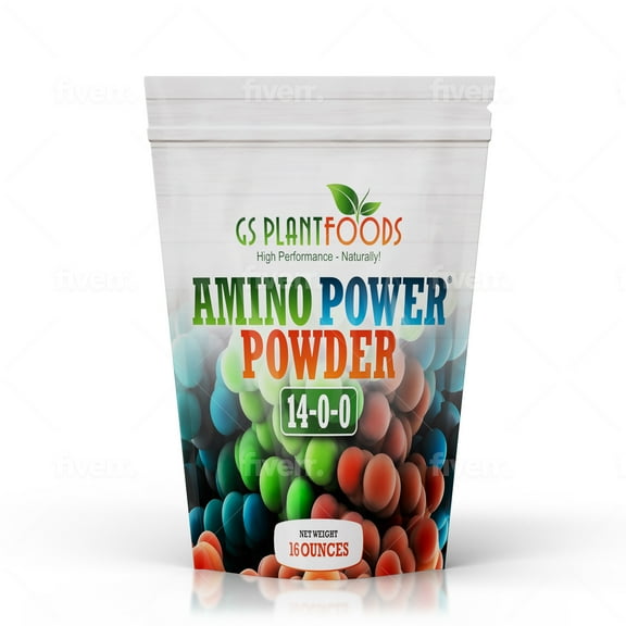 AMINO POWER powder, all natural nitrogen source and chelating agent 14-0-0 Amino acid powder.