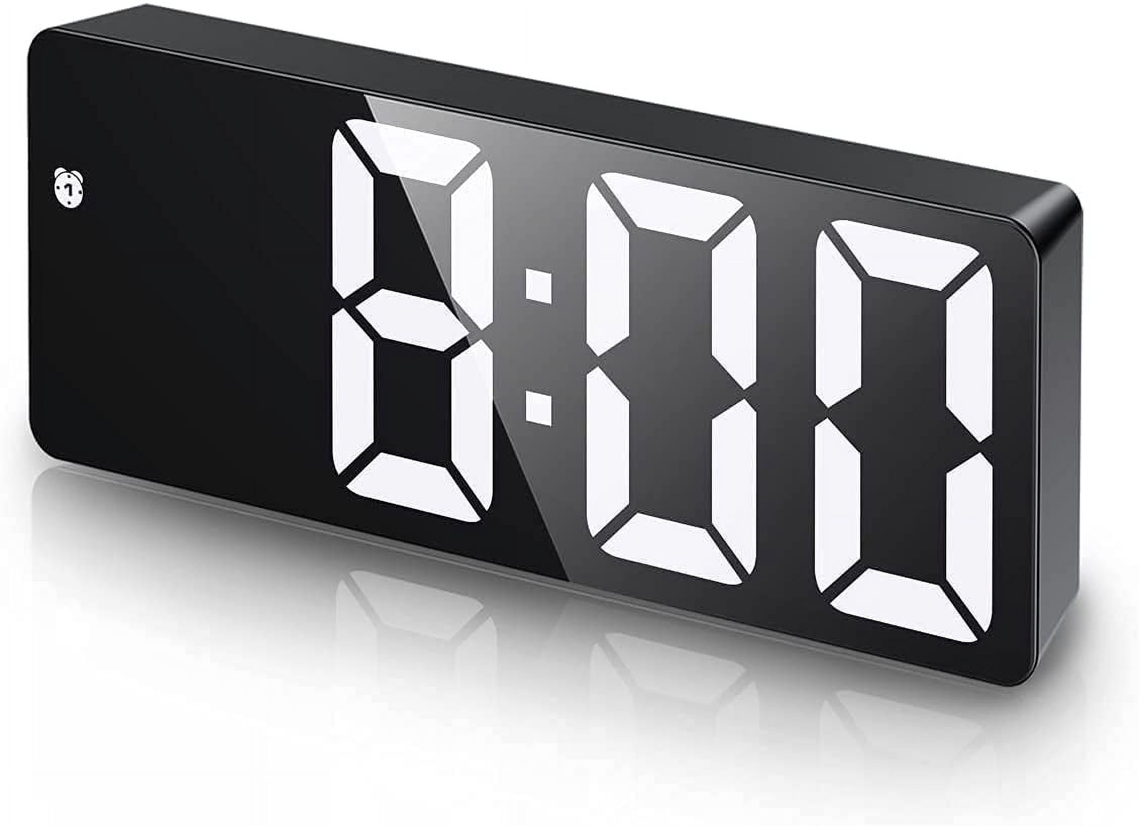 AMIR Digital Alarm Clock, Alarm Clock for Bedroom Bedsides Desktop