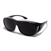 AMIR Fit Over Glasses Super Dark Cat 4 Darkest Lens Max Coverage UV400 Sunglasses