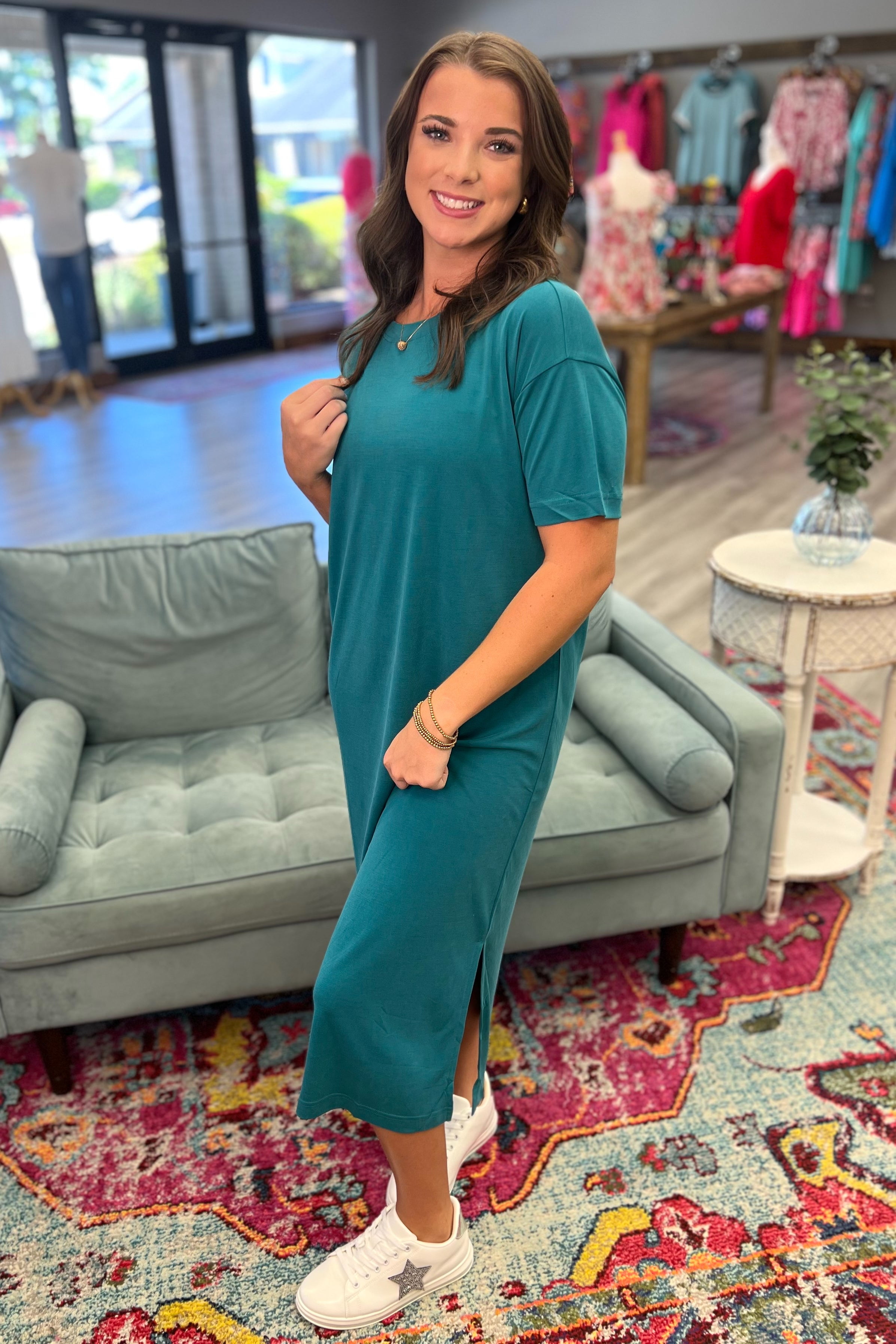 knee length dresses for ladies Pistola AMIRA Midi Dress – MAAC London