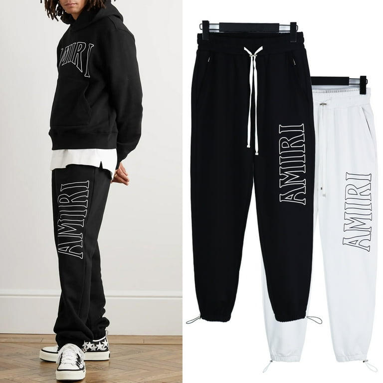 AMIRI Sweatpants Casual Hip hop Pants High Street Jogger Trousers Sweatpants for Men and Women Walmart